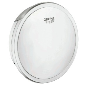 Grohe Talento Wannenablauf-Rosette, verchromt, für Badewannen-Abläufe.