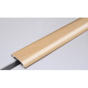 Übergangsprofil Alu selbstklebend, 40x5x900 mm, Ahorn Dekor für Bodenbeläge.