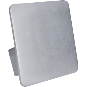 Moderne, weiße LED-Wandleuchte Stan von Näve, 14 cm, aus Edelstahl für Innen- und Außenbereich.