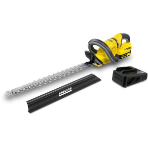 Kärcher Akku-Heckenschere HGE 18-50 Set mit Akku und Ladegerät.