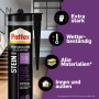 Pattex Montagekleber Stein Grau 420g Kartusche für Stein, Naturstein und Beton.