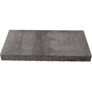 Terrassenplatte Modern, anthrazit-schattiert, 60x30x5 cm. Gehwegplatte für Terrasse und Garten.