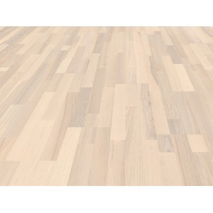 Heller Living by Haro Parkett Esche Weiß, Schiffsbodenoptik, versiegelt.