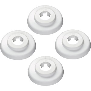 Scharnierrosetten (1/4") 4 Stück