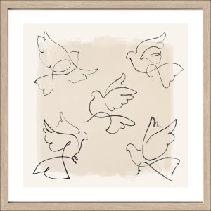 Pro Art Bild Framed Art Feel Free 50 cm x 50 cm