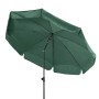 Doppler Balkonschirm Sunline, Ø 200 cm, dunkelgrün, mit Knickfunktion für optimale Beschattung.