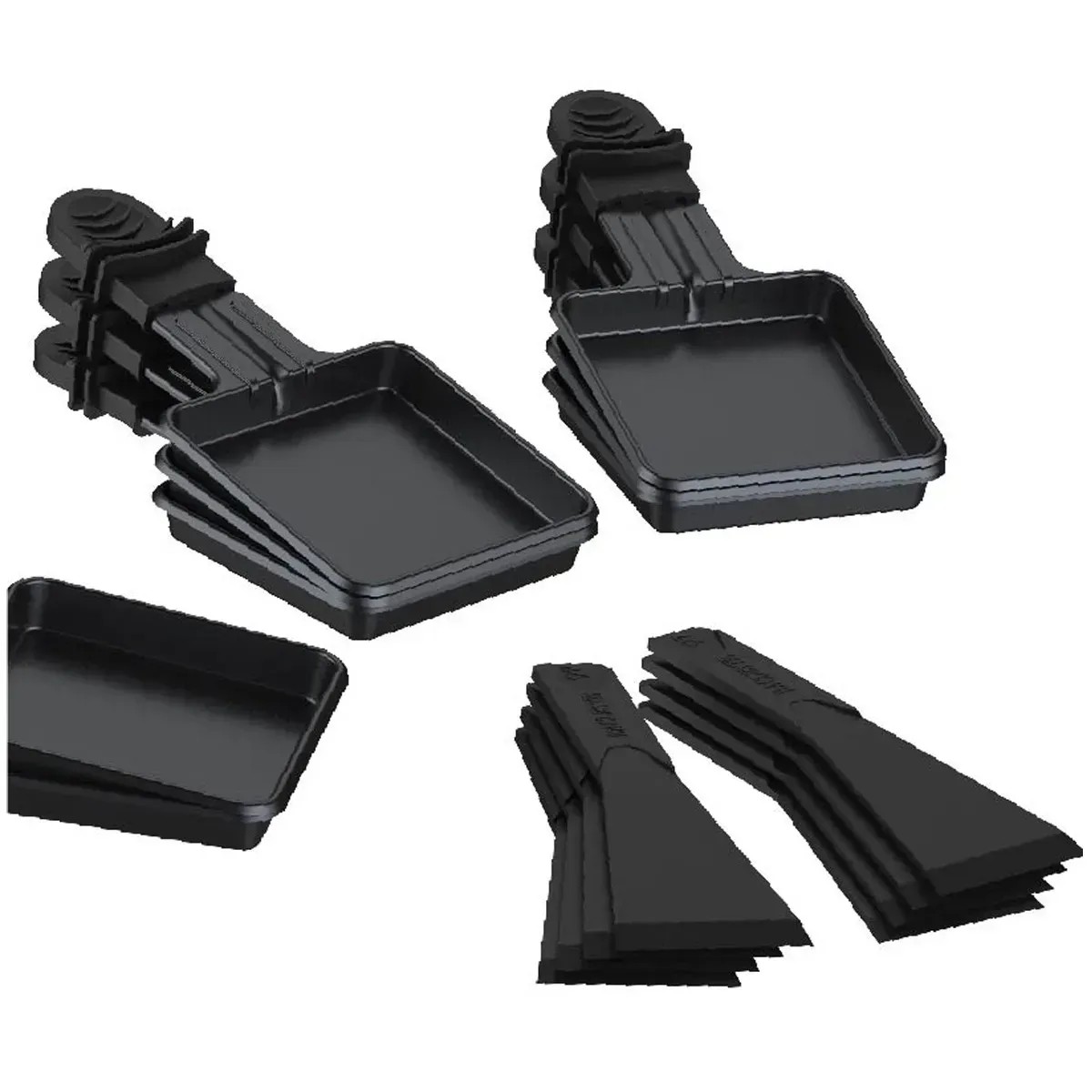 Raclette Grill Bikitchen 900 - Griglia Pietra Naturale, 8 Persone, 1400W, Nero - Foto 2