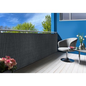 Floraworld Sichtschutz Premium Plus 90 cm x 300 cm Anthrazit