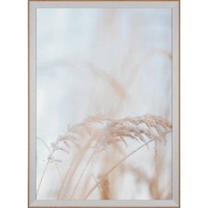 Holz-Bilderrahmen, Natur, 50x70 cm, FSC-zertifiziert, für Wandmontage.