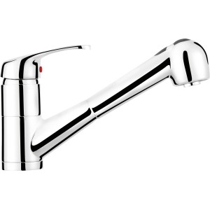 baliv Küchenarmatur KI-5091 Chrom, Einhebelmischer mit schwenkbarem Auslauf.