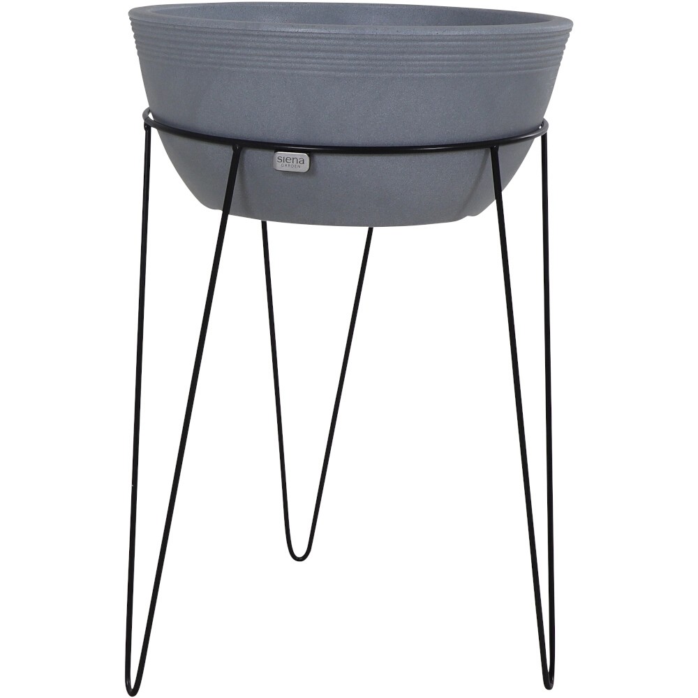 Siena Garden Pflanzenständer Riga Ø 35 cm x 50 cm Schwarz kaufen bei OBI