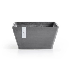 Ecopots Pflanzschale Berlin Grau 41 cm