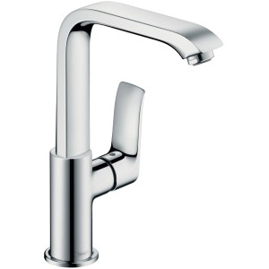 Hansgrohe Metris Waschtischarmatur 230mm mit Schwenkauslauf, Chrom.