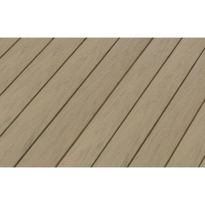 Kovalex WPC Terrassendielen Vollprofil, Farbe Samt Esche, matte Oberfläche, 2x14,5x300 cm.