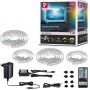 Paulmann MaxLED 250 TV Comfort Set für 65 Zoll Fernseher mit LED Streifen, Netzteil und Fernbedienung.
