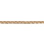 Conacord Seil, Polypropylen, Ø 10mm, Natur, Meterware. Gedrehtes Mehrzweckseil.