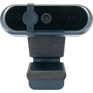 Schwaiger Webcam schwarz mit Abdeckung für Computer & Multimedia Zubehör.