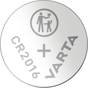 Varta CR2016 Lithium Knopfzelle mit Kindersicherung