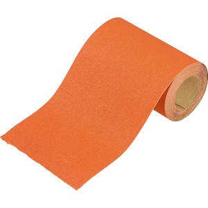 Orange LUX Schleifrolle K240 für feine Schleifarbeiten an Holz und anderen Oberflächen.