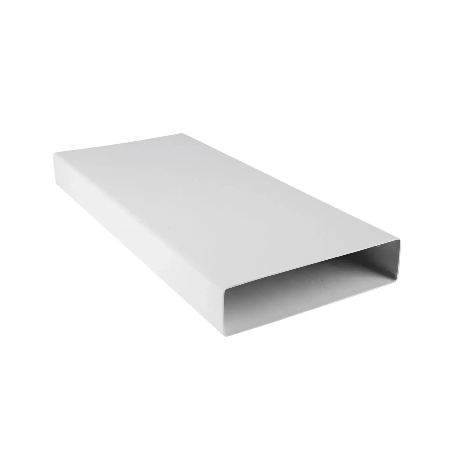 Produktbild von Rechteckrohr Stahl – 2000 Mm Länge, 50x10x1,5 Mm, Blank – Hohlprofil Vierkantrohr Für Konstruktion & Bau – Stahlqualität