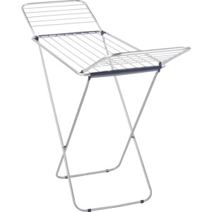 Leifheit Wäscheständer Siena 180 aus Aluminium, ideal zum Trocknen von Wäsche im Innen- und Außenbereich.