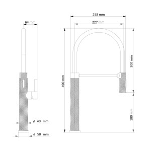 Schöner Wohnen Kollektion Küchenarmatur Celes Ausziehbar Gunmetal