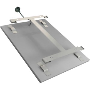 Vitalheizung Infrarot-Heizpaneel Premium L 850W mit Montagehalterung für Wand- und Deckenmontage.