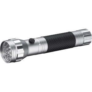 Varta LED-Taschenlampe Brite Essential F20 aus Aluminium mit gummiertem Griff.