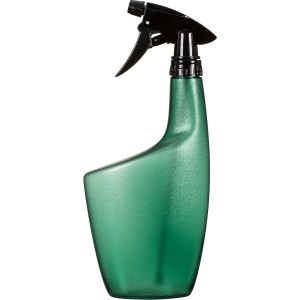 Scheurich Blumensprüher Smilla Viridian Clear, 0,7 l, aus Kunststoff, mit schwarzem Sprühkopf.