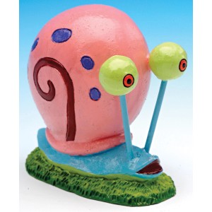 Pennplax SpongeBob Gary Dekofigur für Aquarien, 5 cm. Aquarium Dekoration.