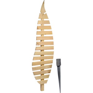 Dobar Rankgerüst Design Bambus 49 x 6 x 197 cm Naturfarbig FSC®