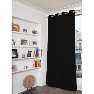 Moondream Verdunkelungsvorhang Schwarz 260 cm x 145 cm