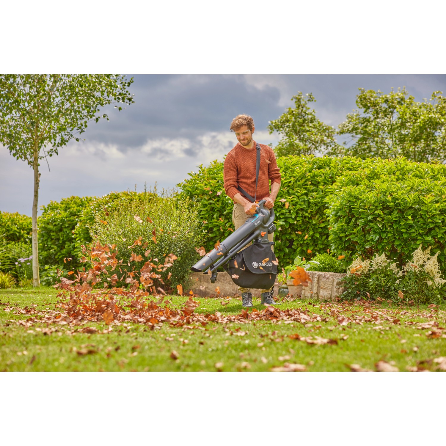 Gardena Laubsauger/bläser PowerJetCollect mit 18 V Power for allAkku