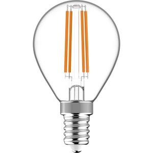 LED-Leuchtmittel Filament E14 Globe G45 4,5 W 470 lm Ø 4,5 cm x 8 cm