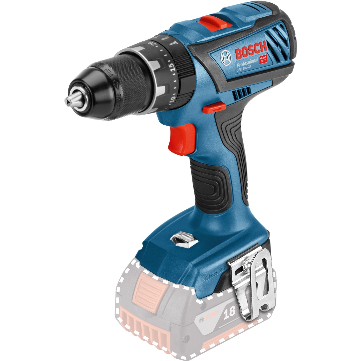 Bosch Professional Akku Schlagbohrschrauber Gsb 18 V-28 Bosch Professional Akku-Schlagbohrschrauber GSB 18 V-28 Solo kaufen bei OBI