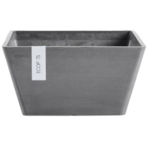 Ecopots Pflanzschale Berlin Grau 41 cm