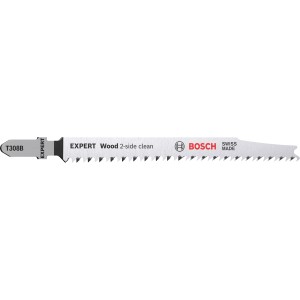 Bosch Expert T308B Stichsägeblatt für Holz, 5er-Pack. Saubere Schnitte für präzises Arbeiten.