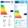 Energieeffizienzlabel für Kühlschrank, Geschirrspüler, Herd und Dunstabzugshaube der Flex-Well Küche.