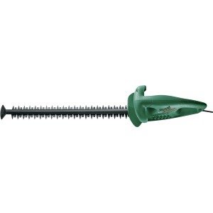 Bosch EasyHedgeCut 60 Elektro-Heckenschere in Grün, 60 cm Schnittlänge.