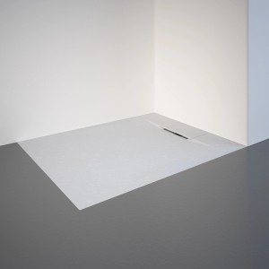 Schulte Duschwanne ExpressPlus Extraflach DWM-Tec Rechteck 100 cm x 80 cm Weiß