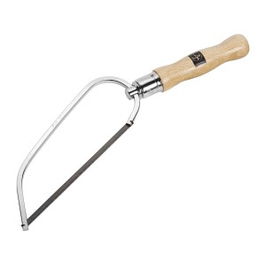 LUX Universal Puk Säge Professional mit Buchenholzgriff für Metall, Holz und Kunststoff.