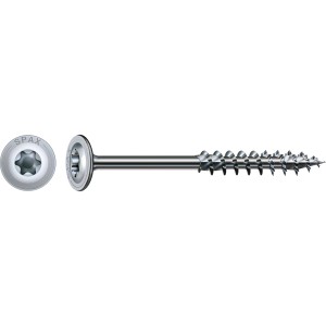 Spax Hi.Force Schraube 8x260 mm mit Tellerkopf, Wirox-beschichtet, für Holzbau und sichere Verbindungen.