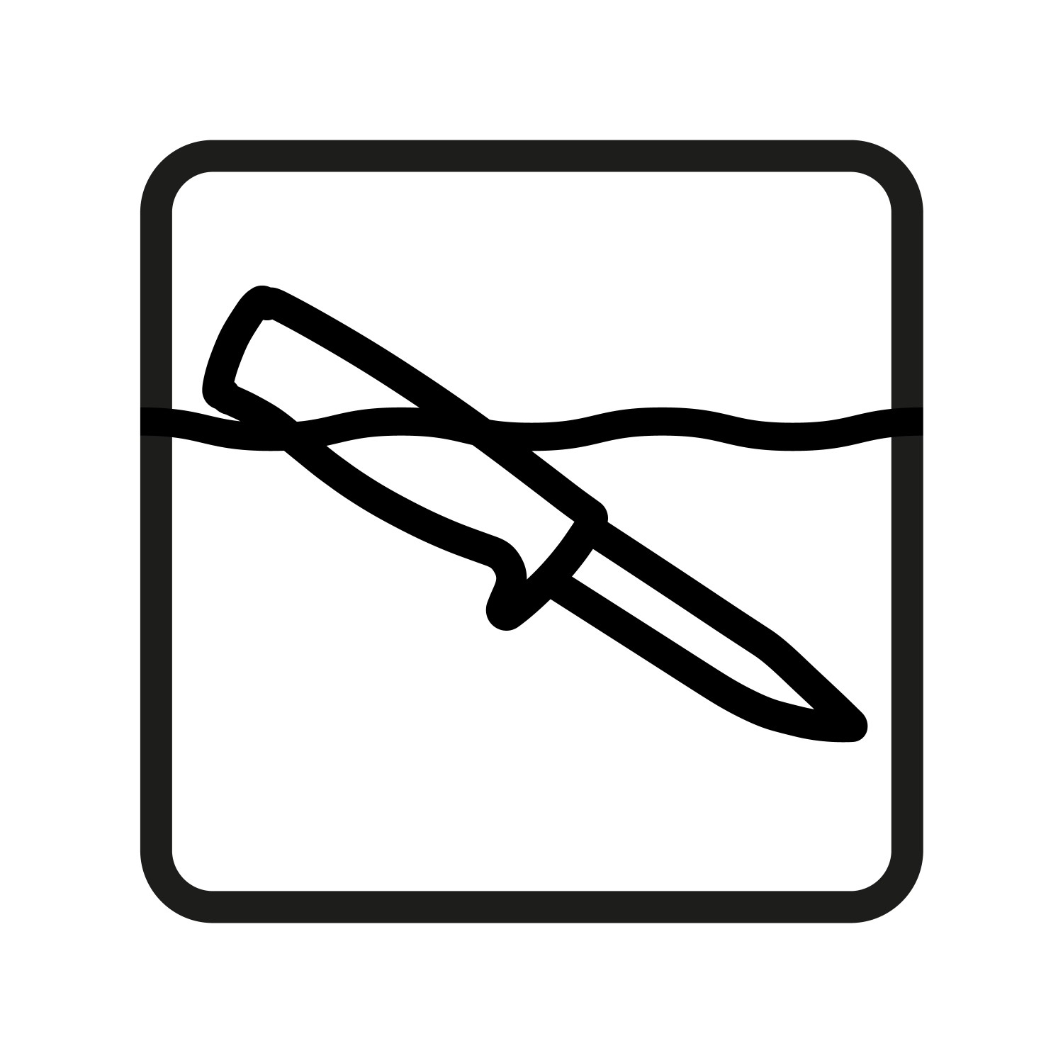 Symbolbild Fiskars Universalmesser K40, Gartenhelfer für Haus, Garten und Outdoor.