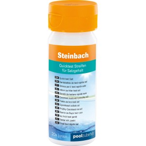 Steinbach Quickteststreifen zur Salzgehalt-Analyse im Pool oder Whirlpool.