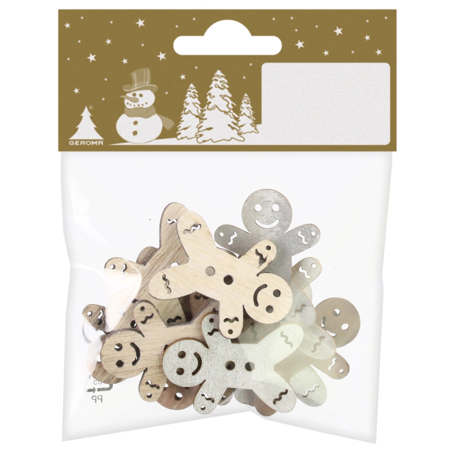 Lebkuchenmänner aus Holz 12 Stück kaufen bei OBI