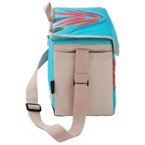 Campingaz Kühltasche Ethnic Minimaxi, 9 l, türkis-multicolor, mit Tragegurt. Ideal für Camping & Outdoor.
