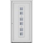 Roro Haustür OKE 1102 Kunststoff Weiß 100 cm x 210 cm DIN L