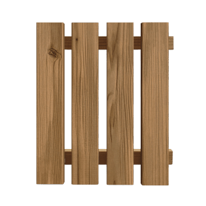 Denpanels Musterpaneel Nordic Outdoor Flex Kiefer 29,5 × 15,2 cm Thermoholz