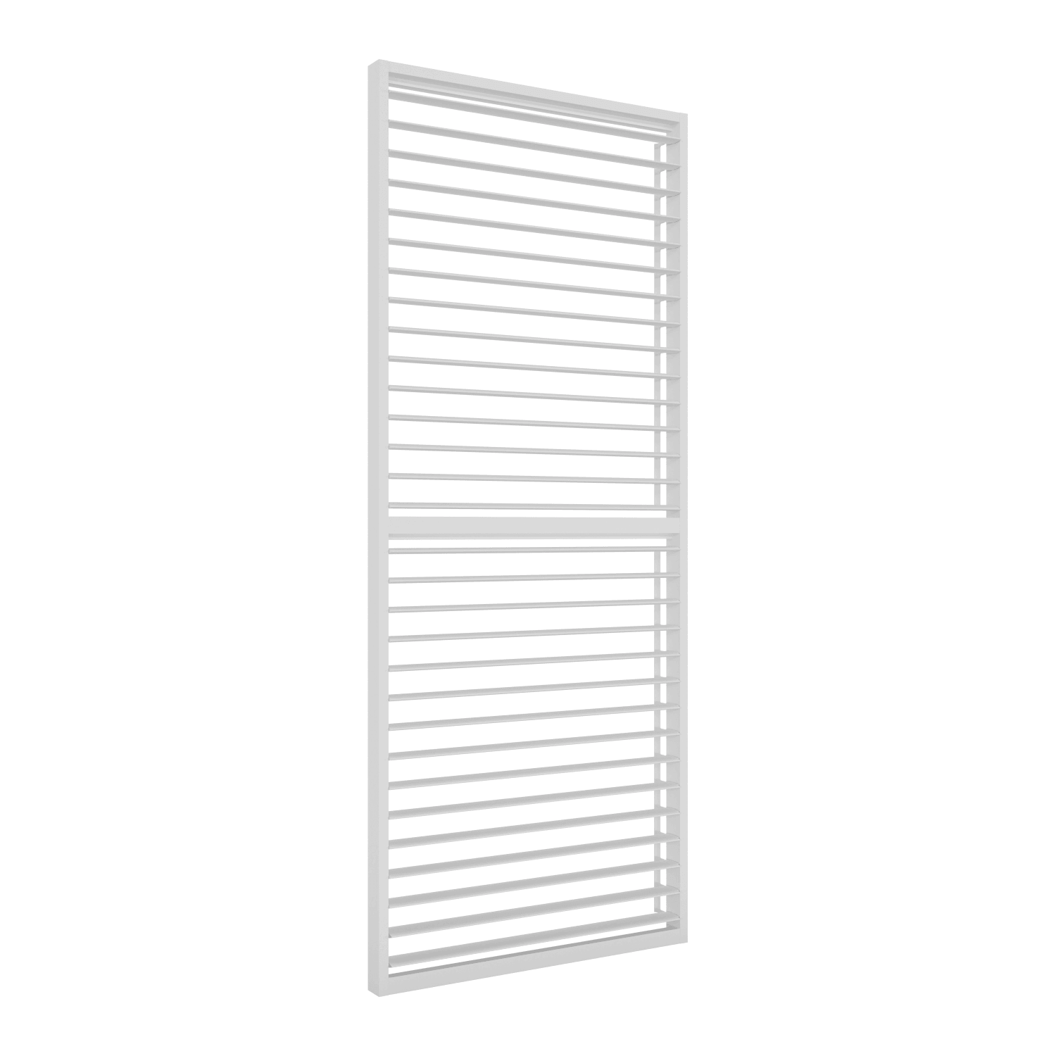 Ximax Lamellenwand Aluminium Pergola 90 cm Weiß kaufen bei OBI