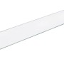 Fackelmann Glasablage, 100 cm breit, mit Chrom-Halterungen für das Badezimmer.
